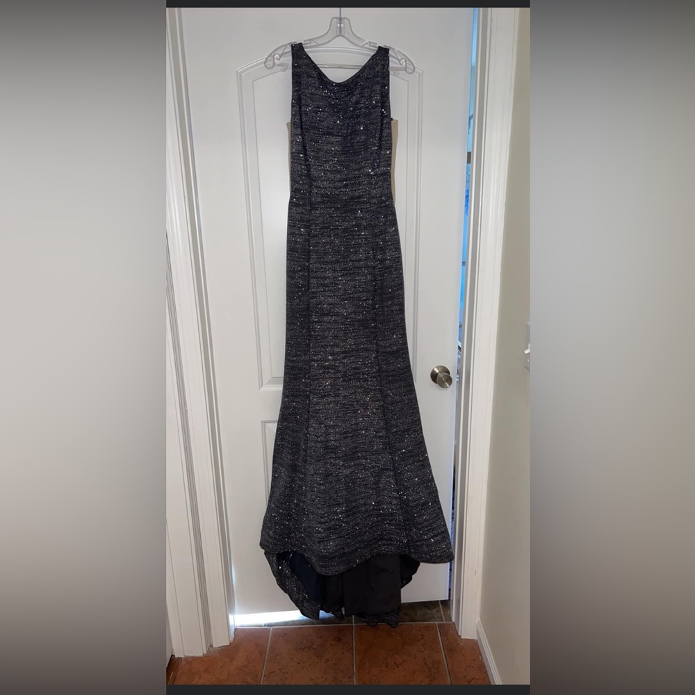 Jovani low back high neck prom dress